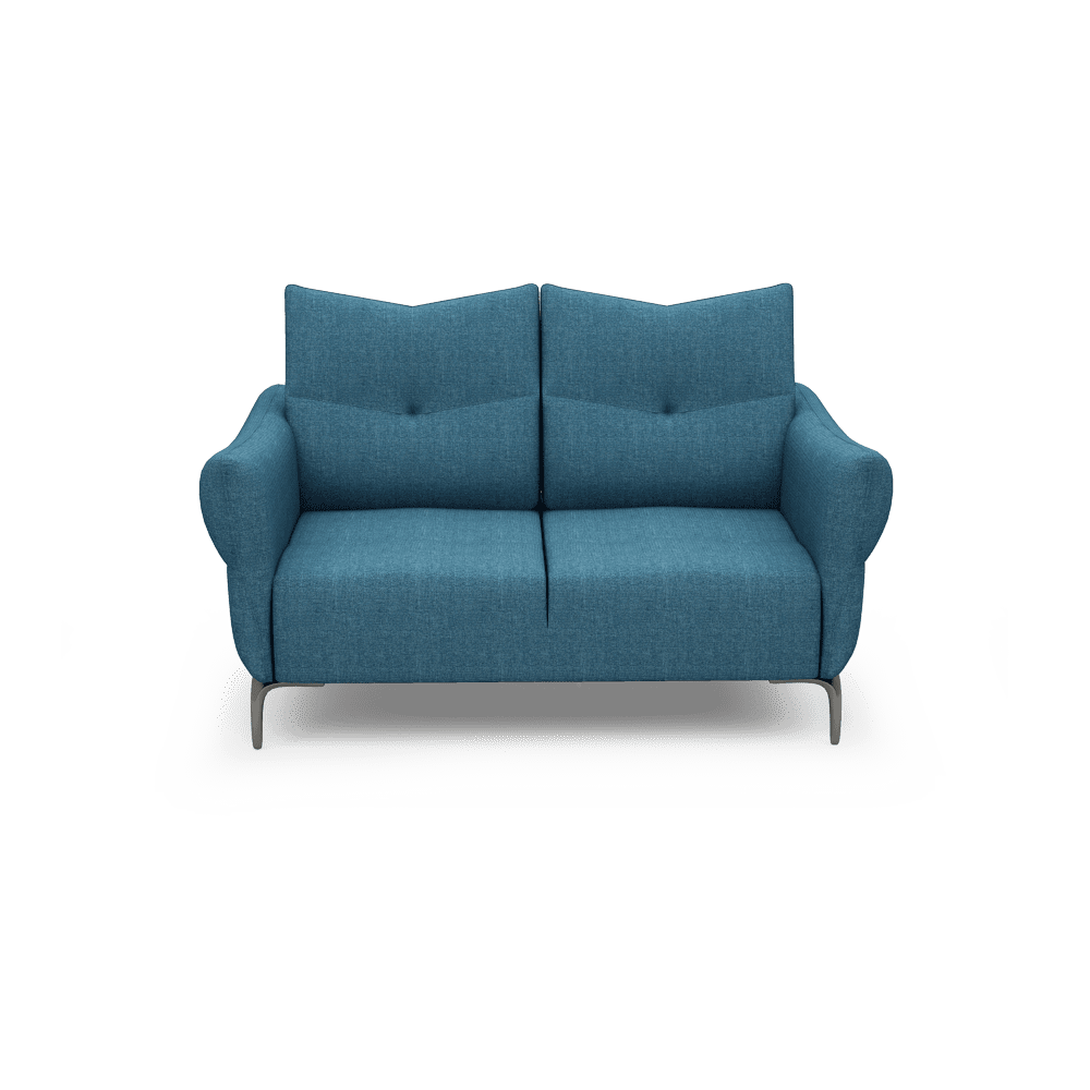 AFFING – Modular Push-Back Fabric / Leather Sofa (3-seater)