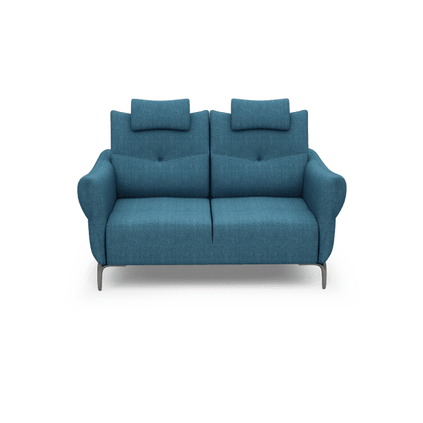 AFFING – Modular Push-Back Fabric / Leather Sofa (2-seater)
