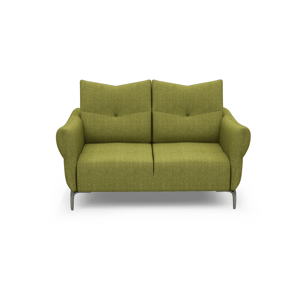 AFFING – Modular Push-Back Fabric / Leather Sofa (3-seater)