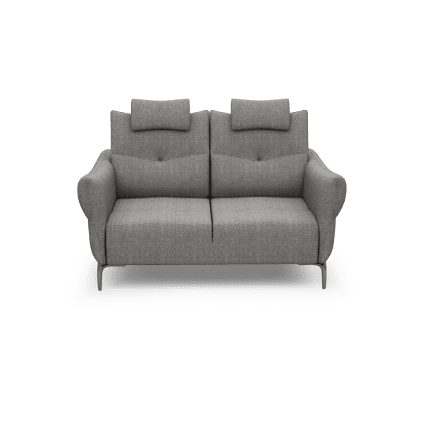 AFFING – Modular Push-Back Fabric / Leather Sofa (2-seater)