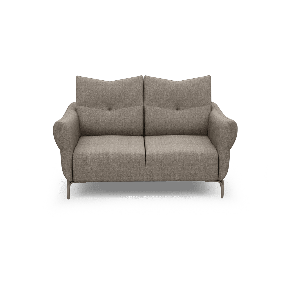 AFFING – Modular Push-Back Fabric / Leather Sofa (3-seater)