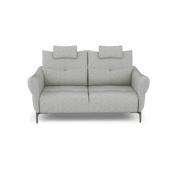 AFFING – Modular Push-Back Fabric / Leather Sofa (3-seater)