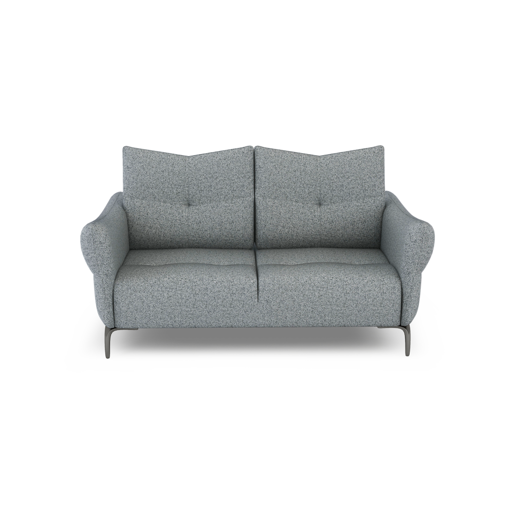 AFFING – Modular Push-Back Fabric / Leather Sofa (3-seater)