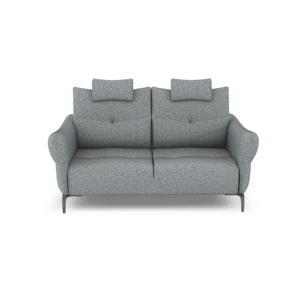 AFFING – Modular Push-Back Fabric / Leather Sofa (3-seater)