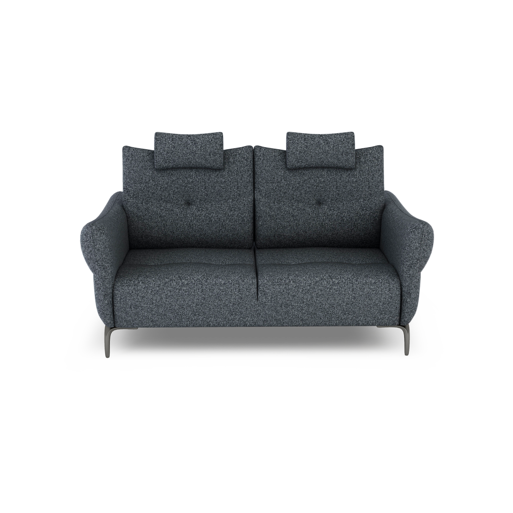 AFFING – Modular Push-Back Fabric / Leather Sofa (3-seater)