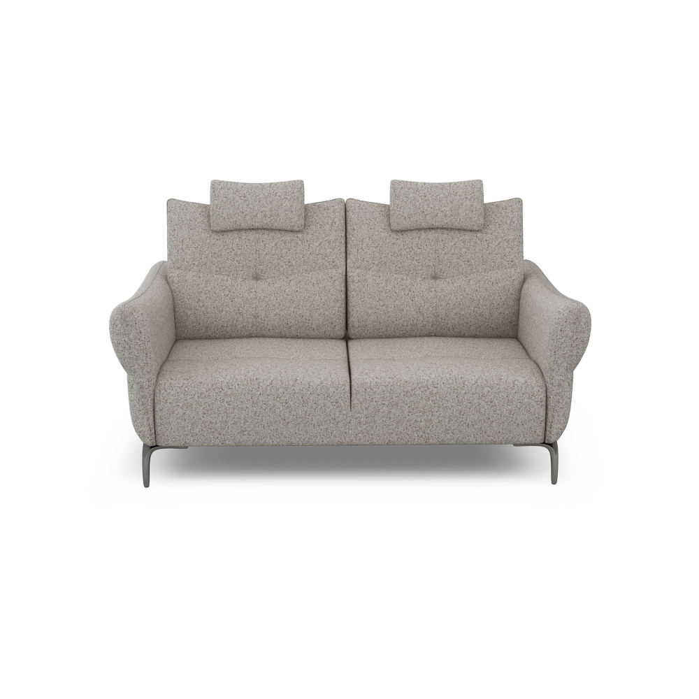 AFFING – Modular Push-Back Fabric / Leather Sofa (3-seater)