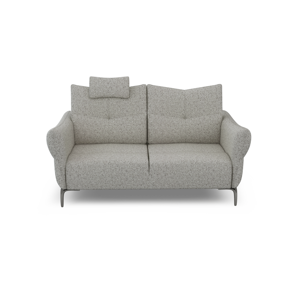 AFFING – Modular Push-Back Fabric / Leather Sofa (3-seater)