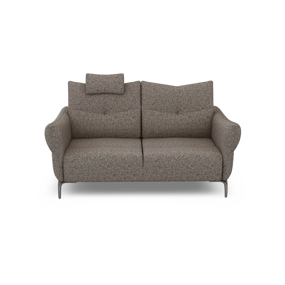 AFFING – Modular Push-Back Fabric / Leather Sofa (3-seater)