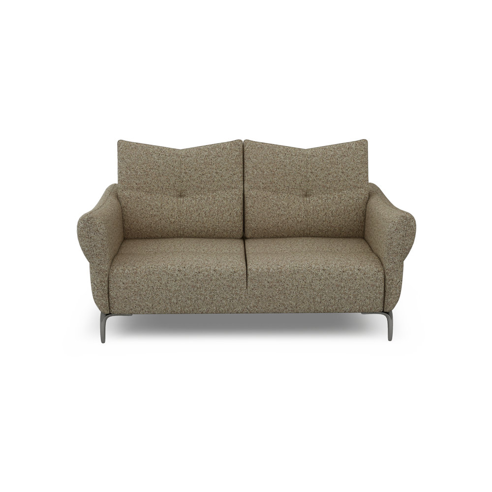 AFFING – Modular Push-Back Fabric / Leather Sofa (3-seater)