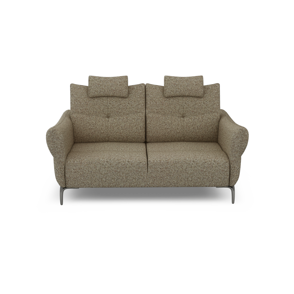 AFFING – Modular Push-Back Fabric / Leather Sofa (3-seater)