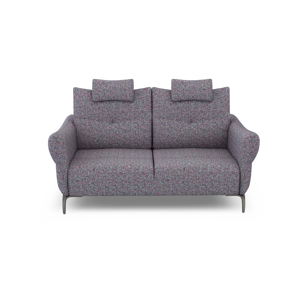 AFFING – Modular Push-Back Fabric / Leather Sofa (3-seater)