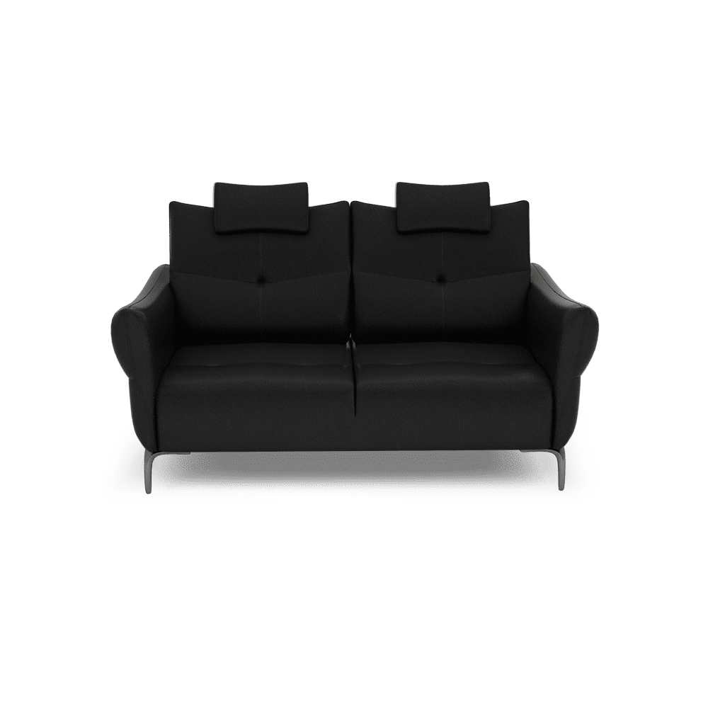 AFFING – Modular Push-Back Fabric / Leather Sofa (3-seater)