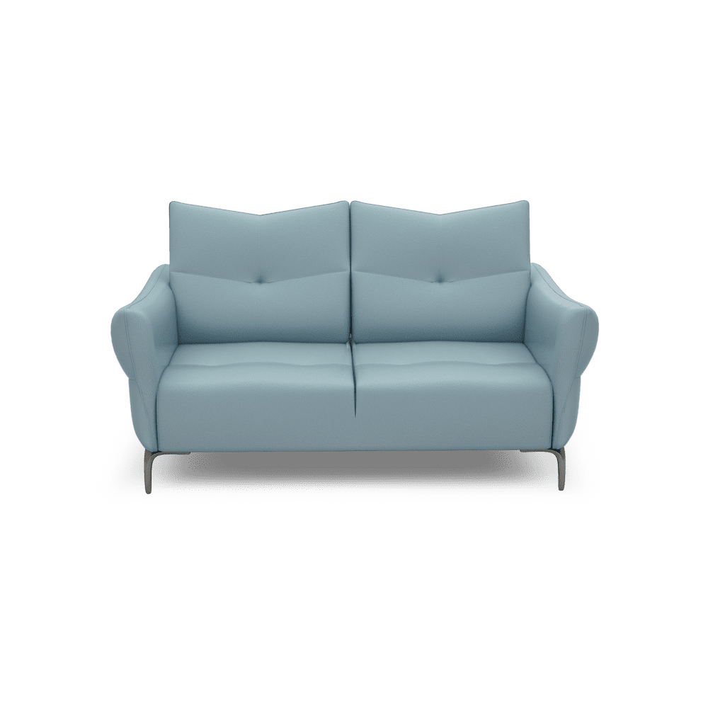 AFFING – Modular Push-Back Fabric / Leather Sofa (3-seater)