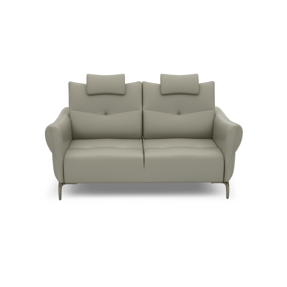 AFFING – Modular Push-Back Fabric / Leather Sofa (3-seater)