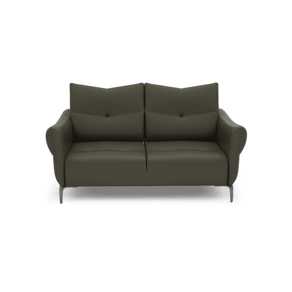 AFFING – Modular Push-Back Fabric / Leather Sofa (3-seater)