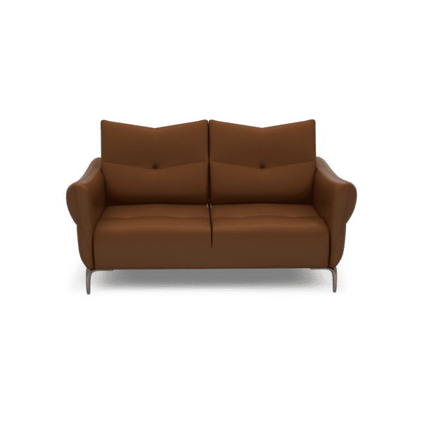 AFFING – Modular Push-Back Fabric / Leather Sofa (3-seater)