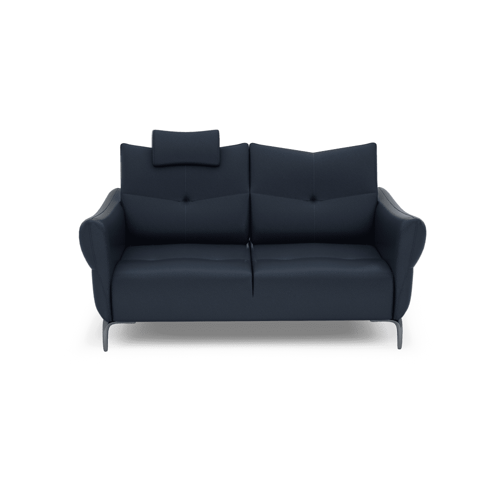 AFFING – Modular Push-Back Fabric / Leather Sofa (3-seater)