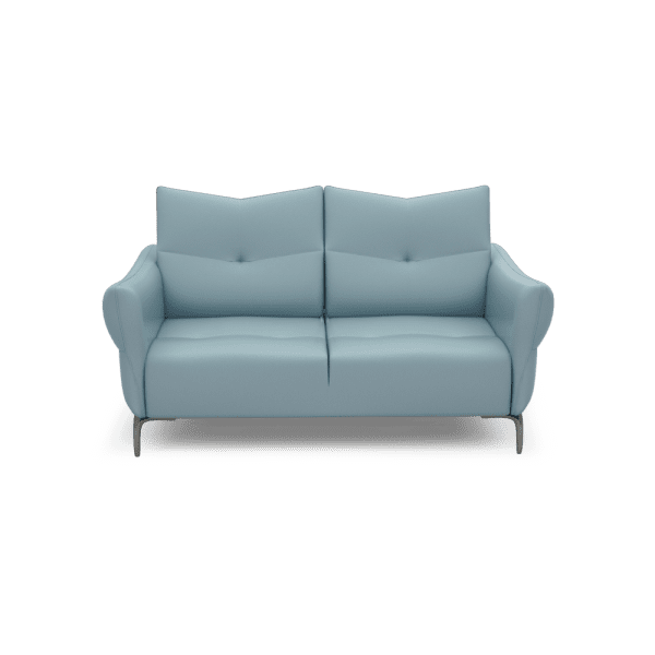 AFFING – Modular Push-Back Fabric / Leather Sofa (3-seater)