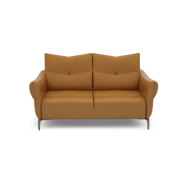 AFFING – Modular Push-Back Fabric / Leather Sofa (3-seater)