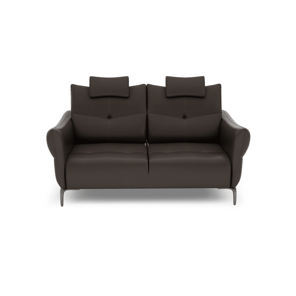 AFFING – Modular Push-Back Fabric / Leather Sofa (3-seater)