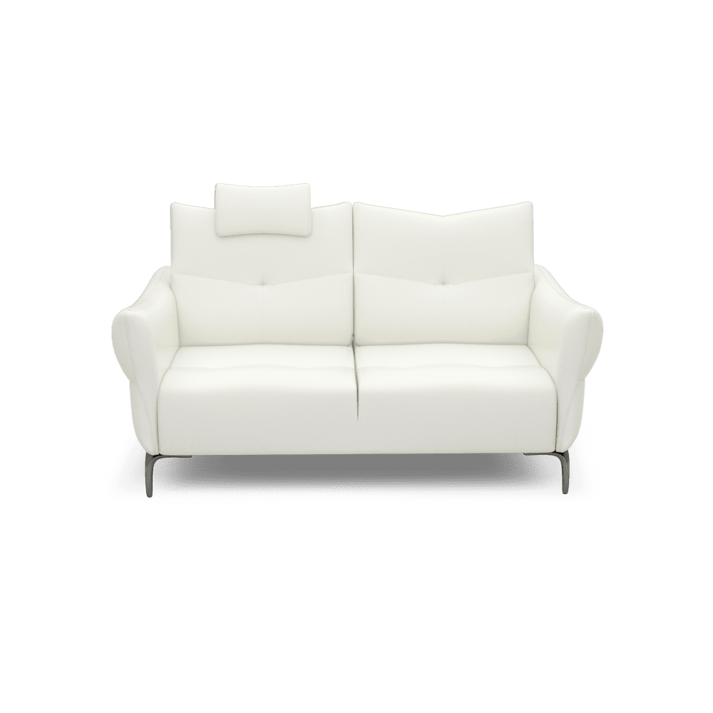 AFFING – Modular Push-Back Fabric / Leather Sofa (3-seater)