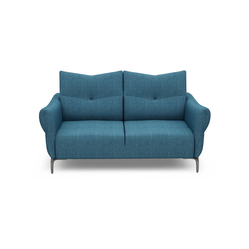 AFFING – Modular Push-Back Fabric / Leather Sofa (3-seater)