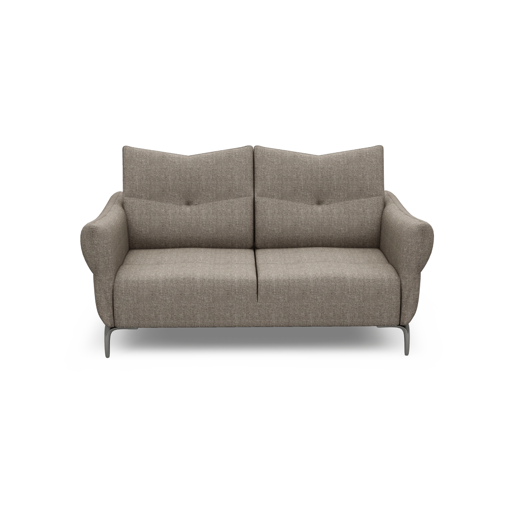 AFFING – Modular Push-Back Fabric / Leather Sofa (3-seater)