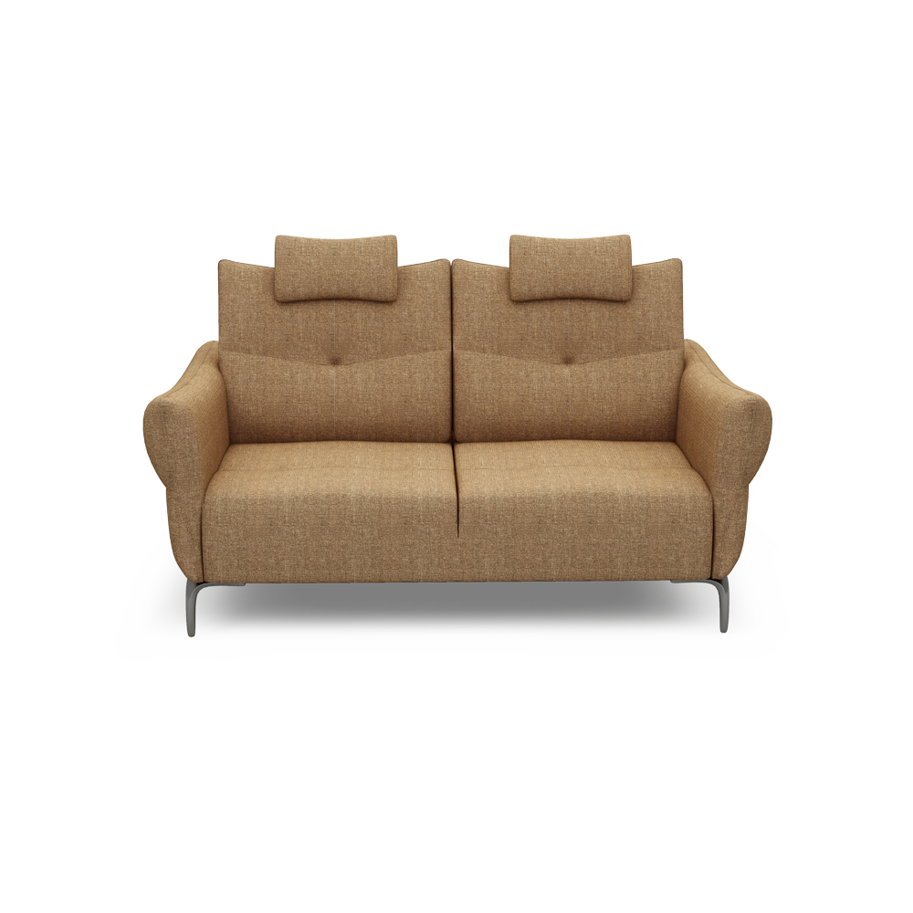 AFFING – Modular Push-Back Fabric / Leather Sofa (3-seater)