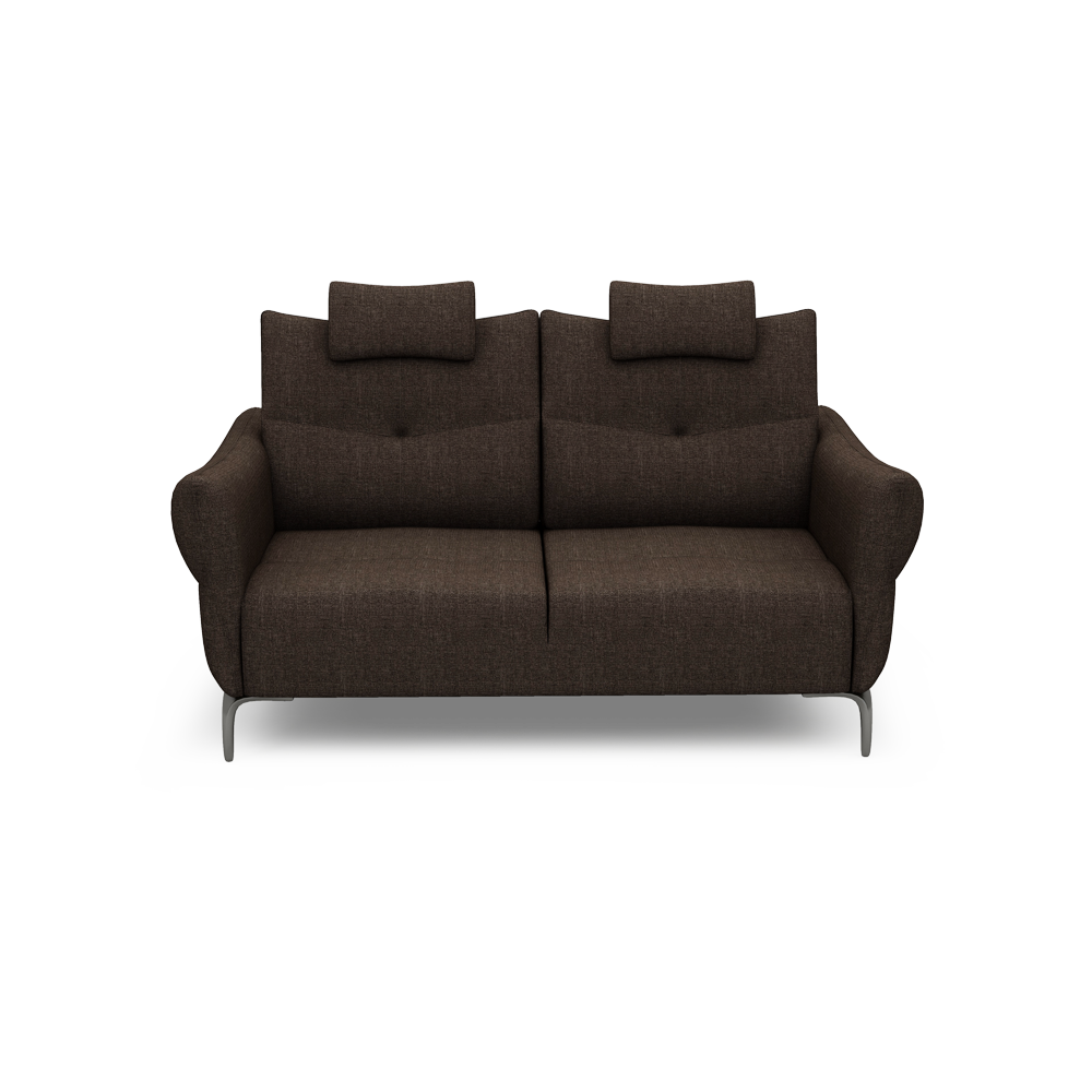 AFFING – Modular Push-Back Fabric / Leather Sofa (3-seater)