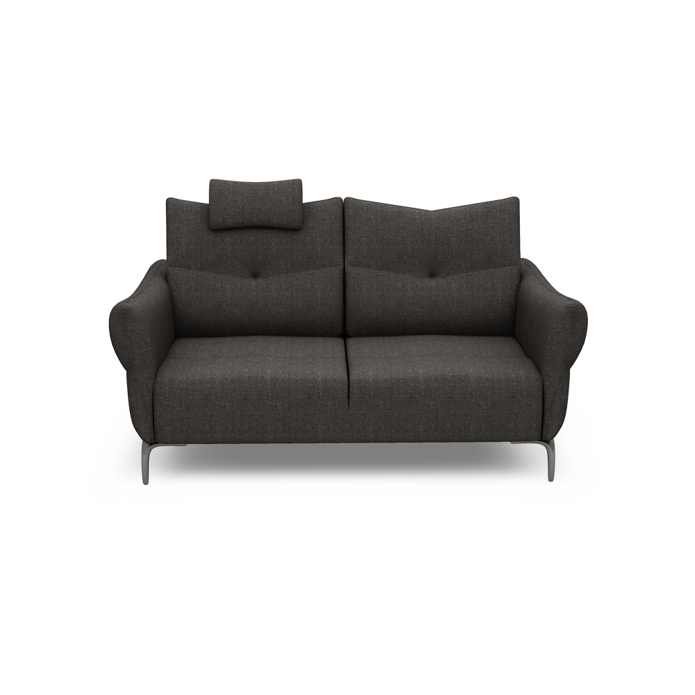 AFFING – Modular Push-Back Fabric / Leather Sofa (3-seater)