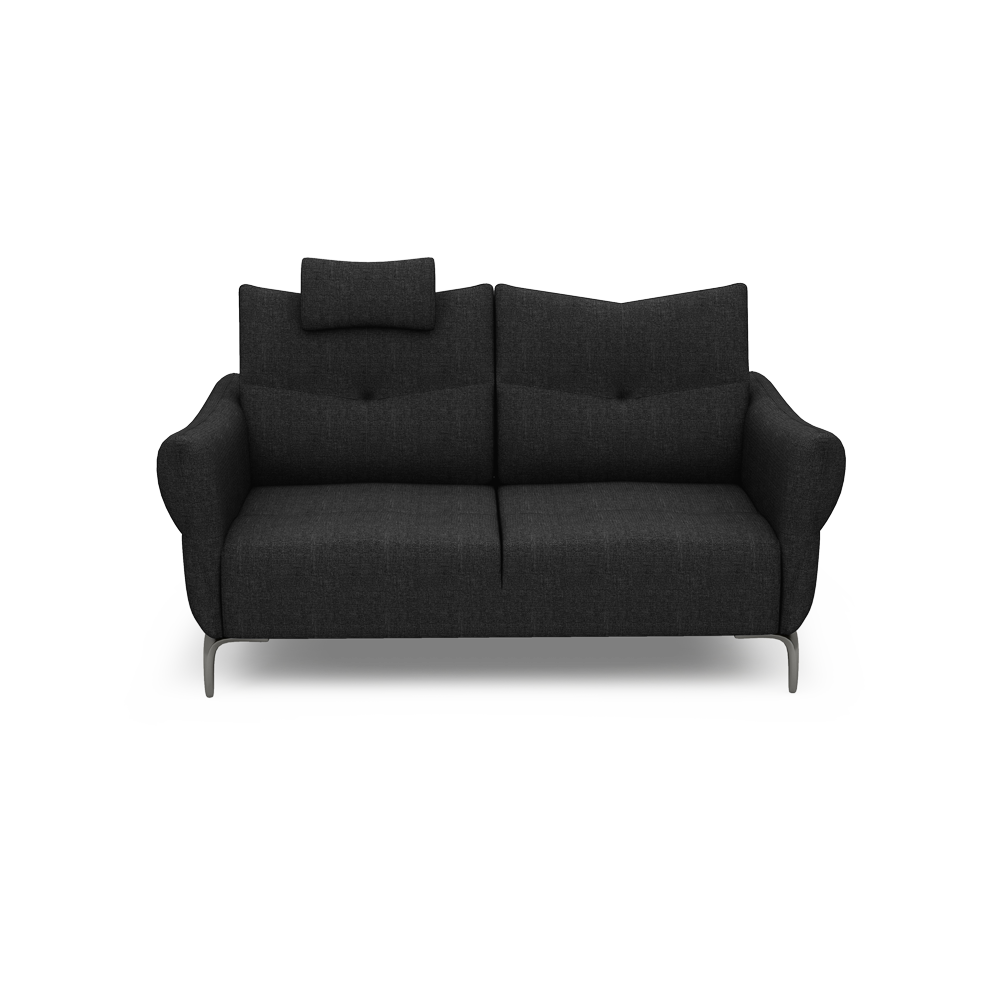 AFFING – Modular Push-Back Fabric / Leather Sofa (3-seater)