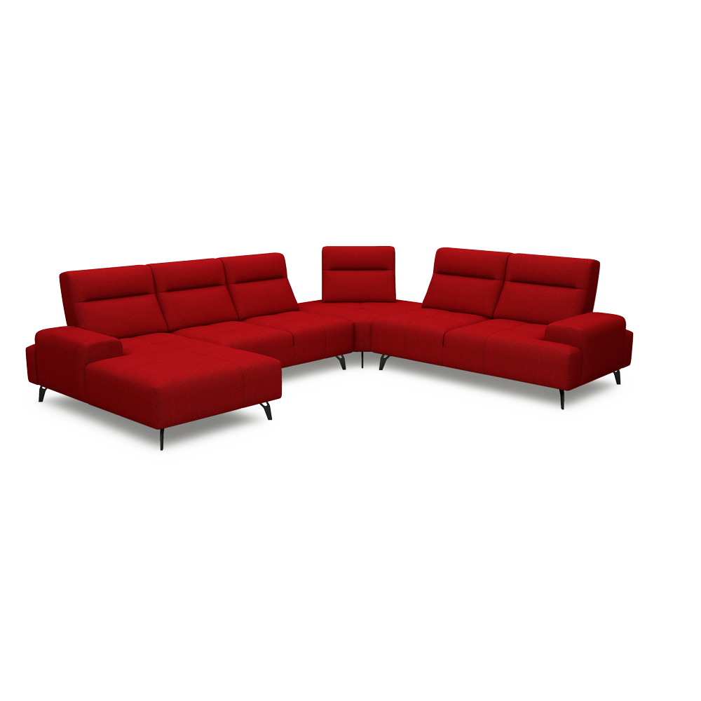 CERVIA – Modular Push-Back Sofa (Corner)