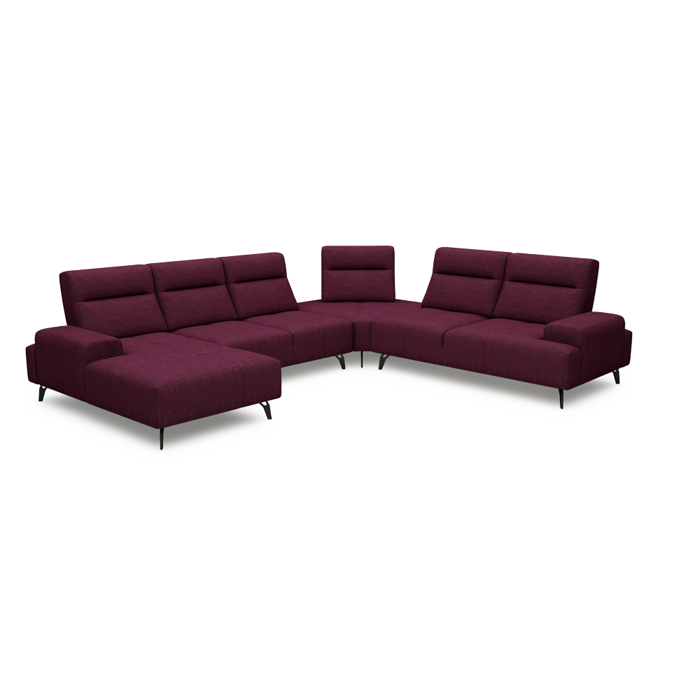 CERVIA – Modular Push-Back Sofa (Corner)