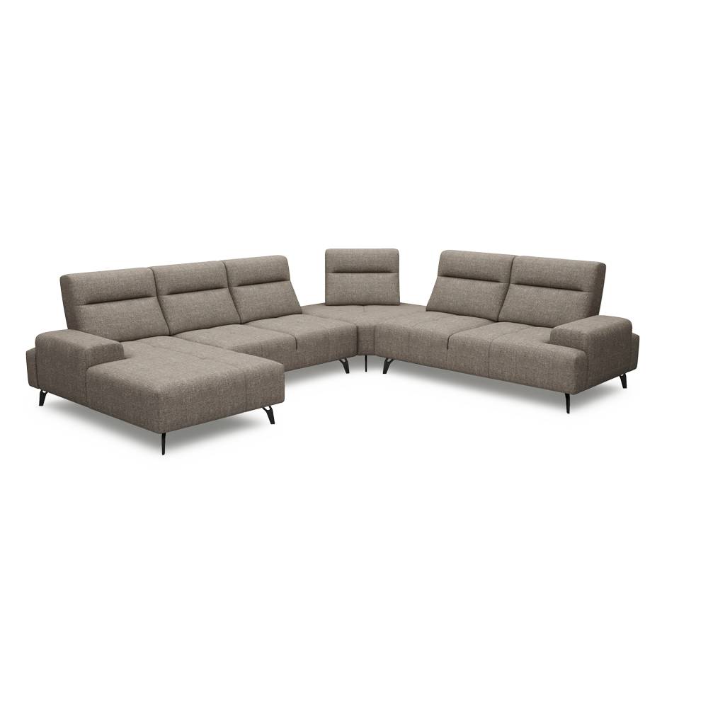 CERVIA – Modular Push-Back Sofa (Corner)