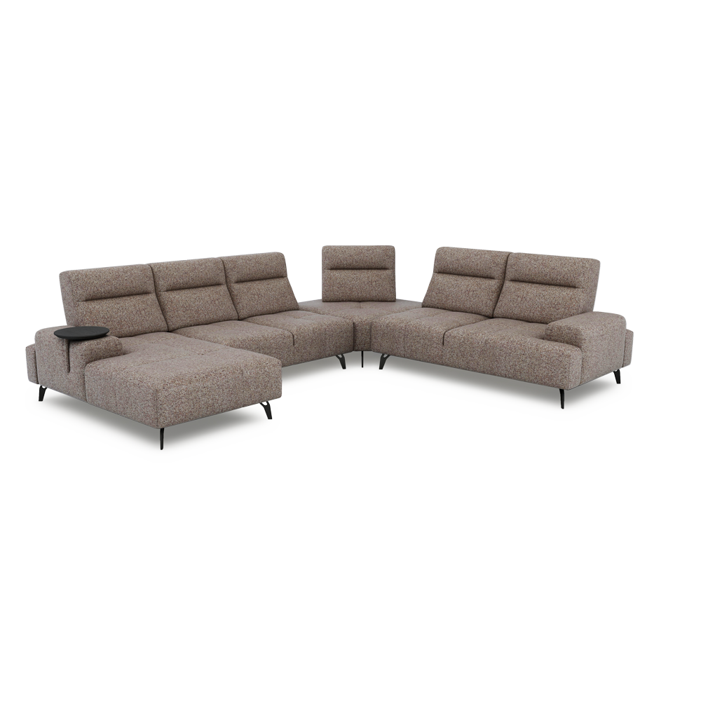 CERVIA – Modular Push-Back Sofa (Corner)