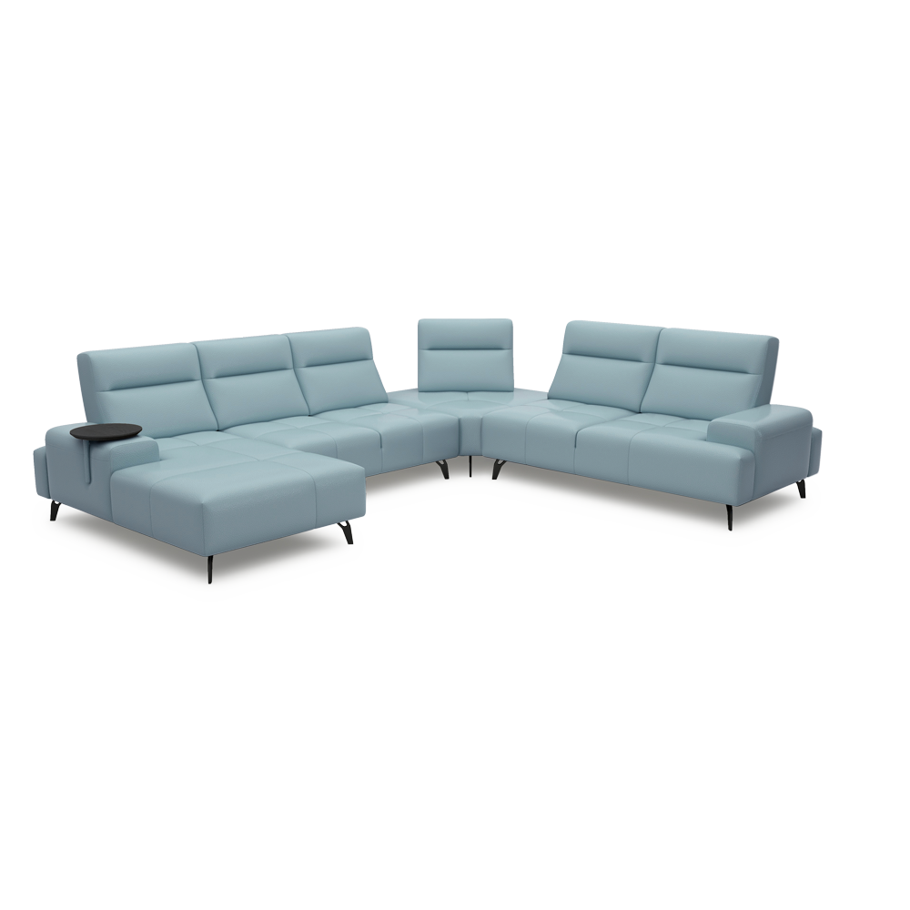 CERVIA – Modular Push-Back Sofa (Corner)