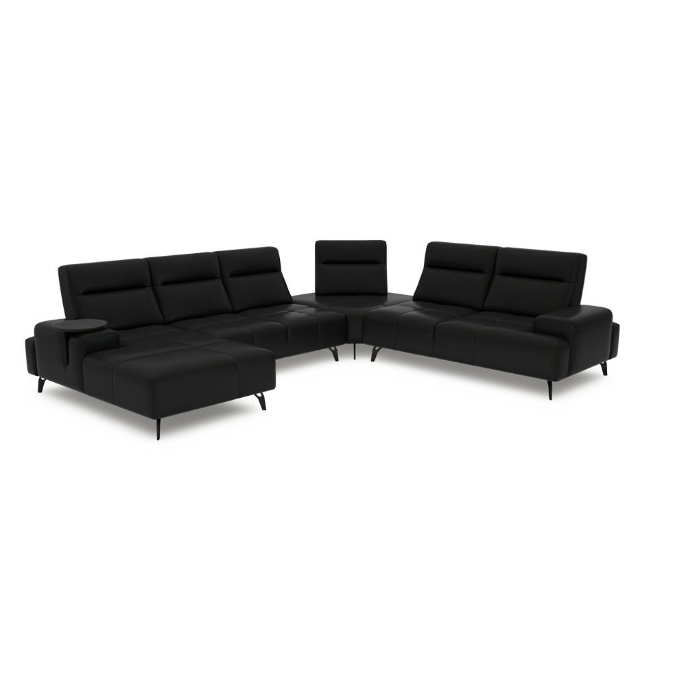 CERVIA – Modular Push-Back Sofa (Corner)