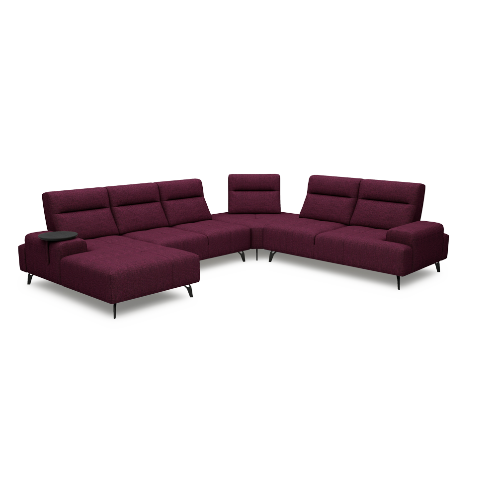 CERVIA – Modular Push-Back Sofa (Corner)
