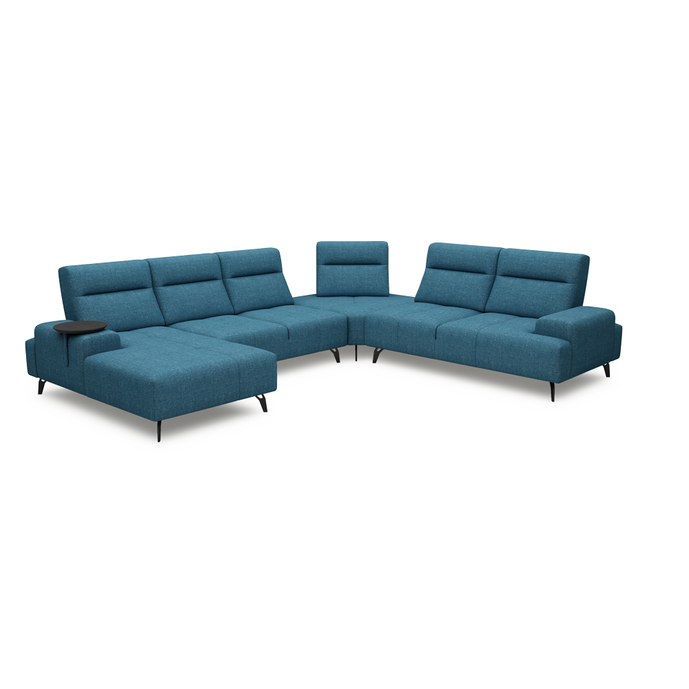 CERVIA – Modular Push-Back Sofa (Corner)