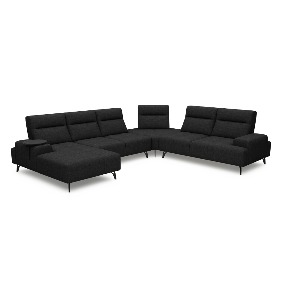 CERVIA – Modular Push-Back Sofa (Corner)
