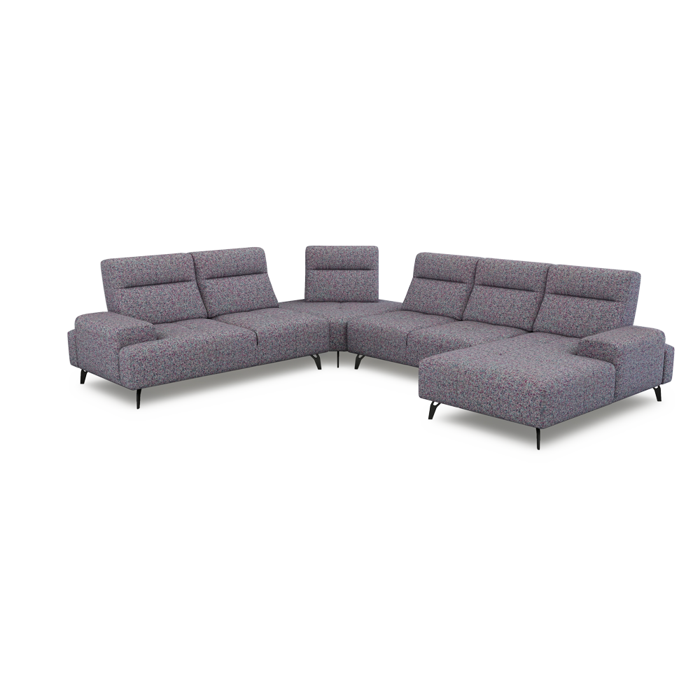CERVIA – Modular Push-Back Sofa (Corner)