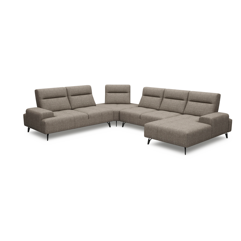 CERVIA – Modular Push-Back Sofa (Corner)