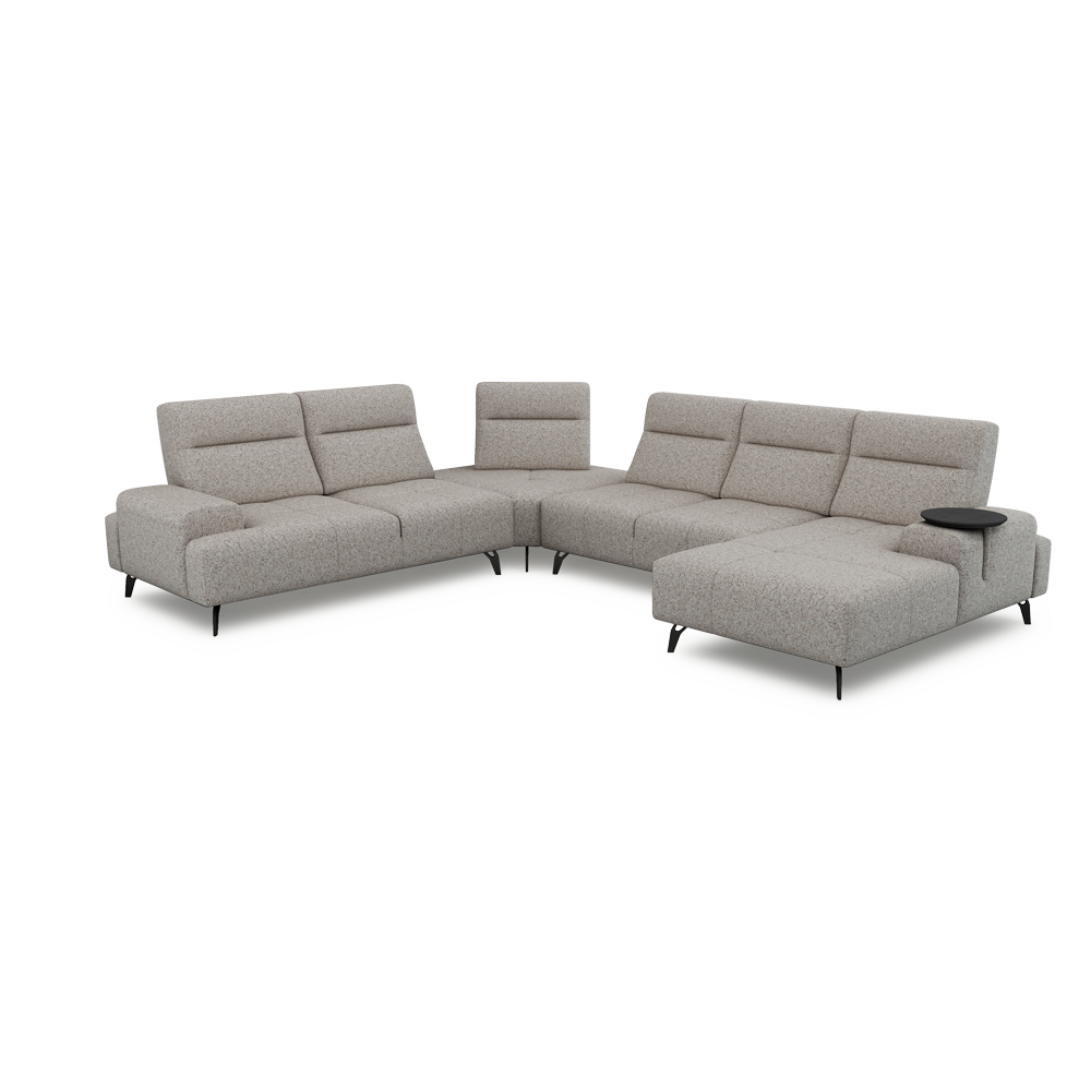 CERVIA – Modular Push-Back Sofa (Corner)