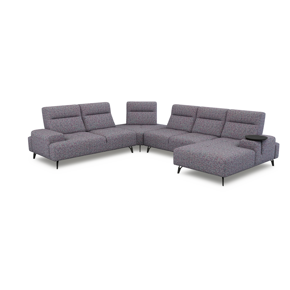 CERVIA – Modular Push-Back Sofa (Corner)