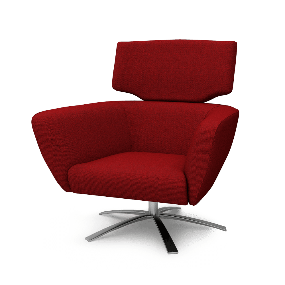 CYNOS – Swivel Fabric Armchair