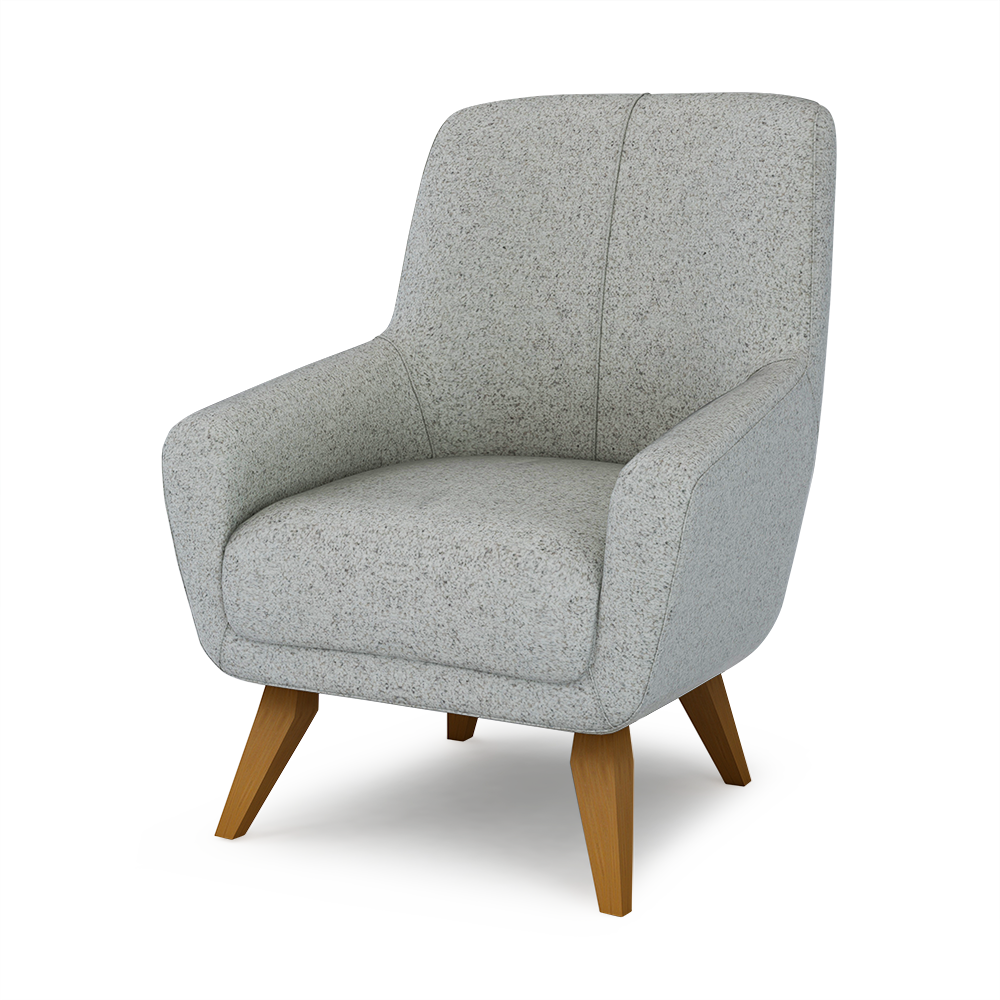 ICORR - Fabric / Leather Armchair