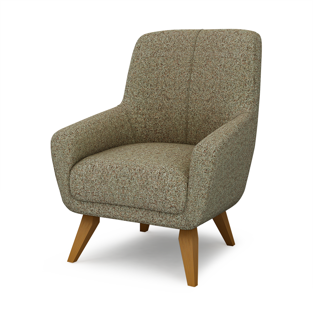ICORR - Fabric / Leather Armchair