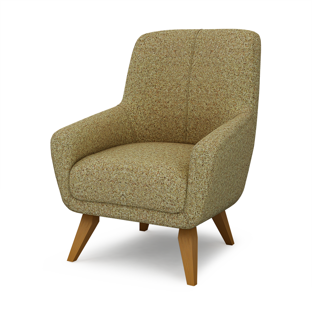ICORR - Fabric / Leather Armchair