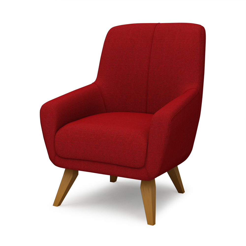 ICORR - Fabric / Leather Armchair