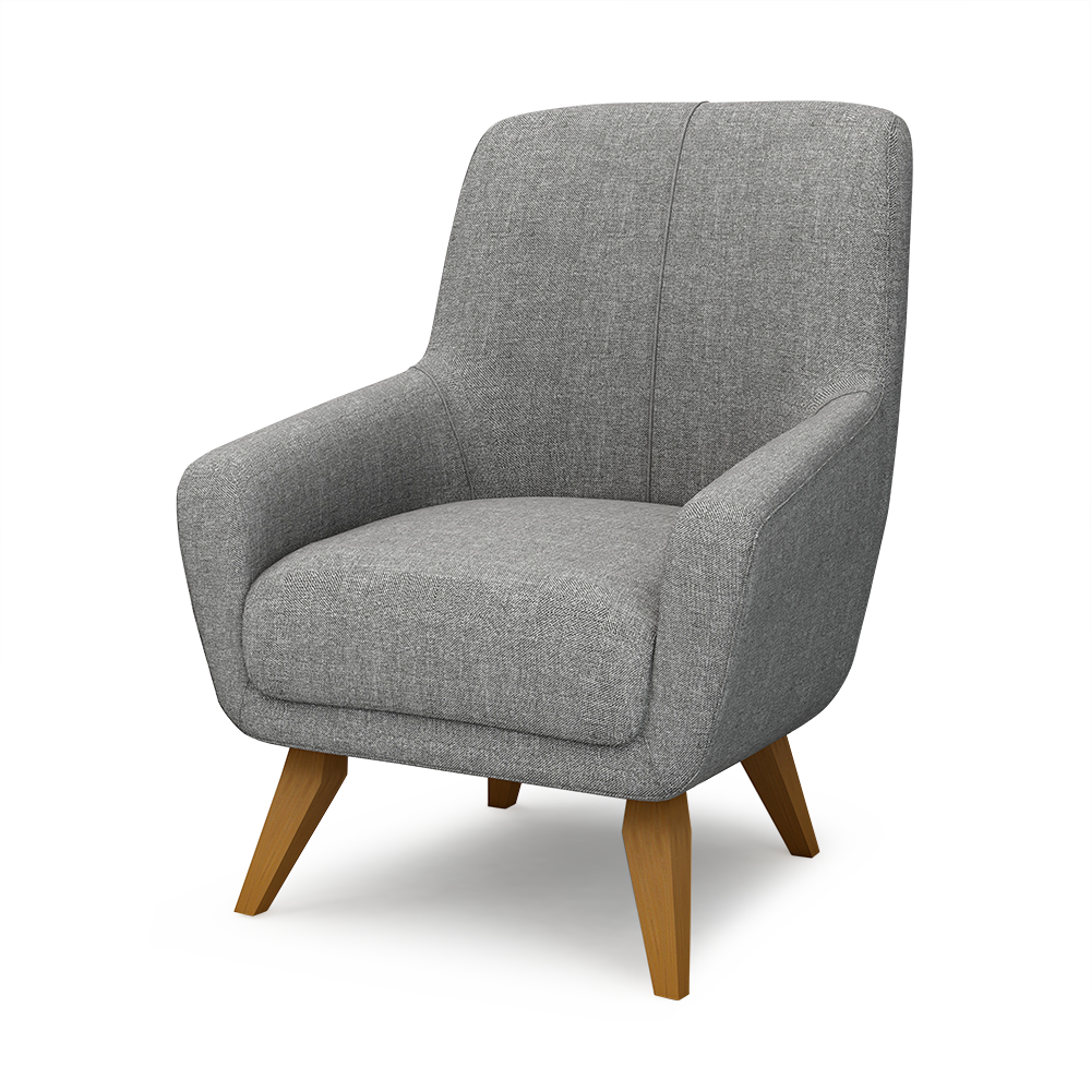 ICORR - Fabric / Leather Armchair